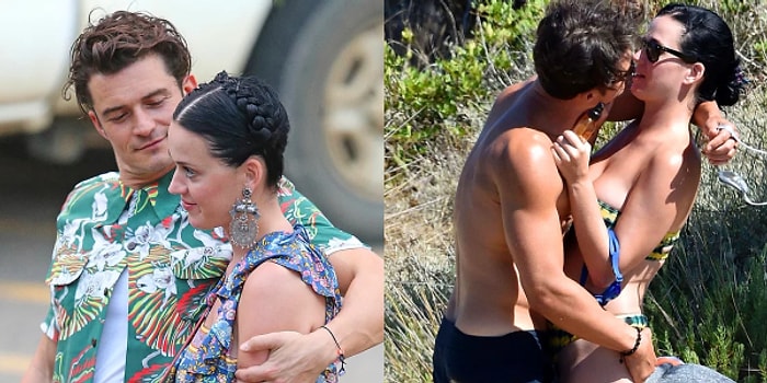 Tamam Siz Olmuşsunuz! Katy Perry ve Orlando Bloom'un Bir Acayip Sevdası Bitmek Bilmiyor