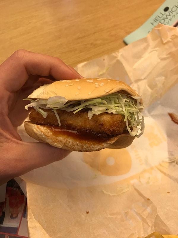 1. Mc Donald's Katsu Hamburgeri