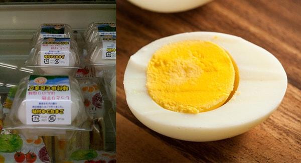 10. Ortası Baharatlı Ambalajlı Haşlanmış Yumurtalar