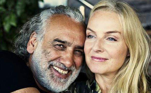 Yönetmen Sinan Çetin'in de kalbi bir yabancı için attı. Filmlerinde kamera arakasında görev alan Rebekka Haas ile 1990 yılında evlendi.
