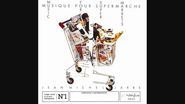 4. Jean Michel Jarre – ‘Music For Supermarkets’ – £10,000 – £30,000