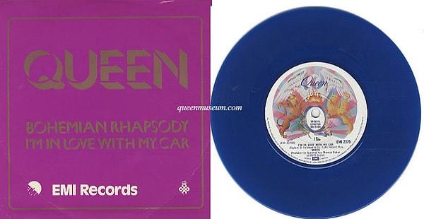 10. Queen – ‘Bohemian Rhapsody/I’m In Love With My Car’ – £5,000