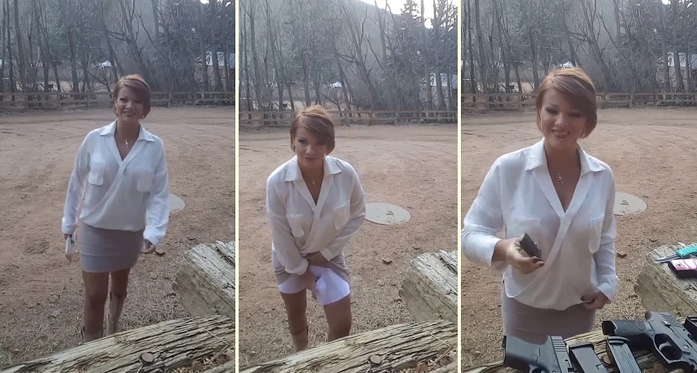 Günlük Kıyafetinin Altından Çıkardıklarıyla Yok Artık Dedirten Kadın