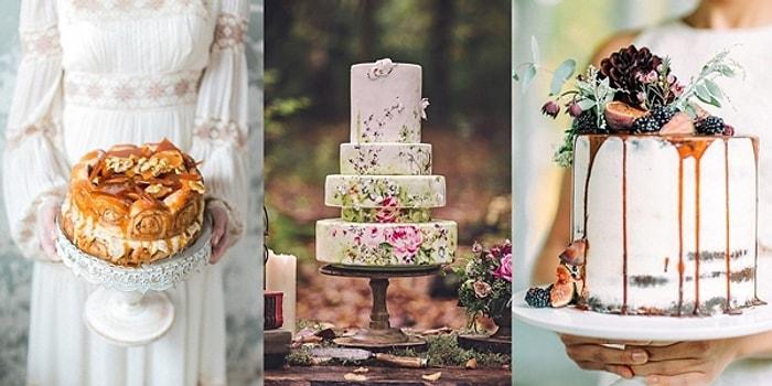 2016'nın Müzmin Bekarları Bile Evlendirebilecek Güzelliğe Sahip 24 Düğün Pastası
