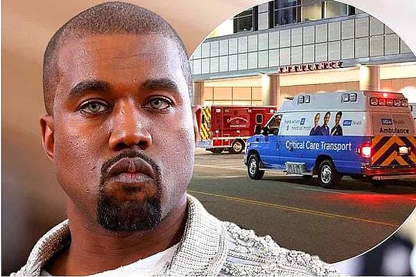 3. Kanye West sinir krizi geçirdi; kendine veya çevresine zarar verme ihtimaline karşın kelepçelenerek hastaneye kaldırıldı.