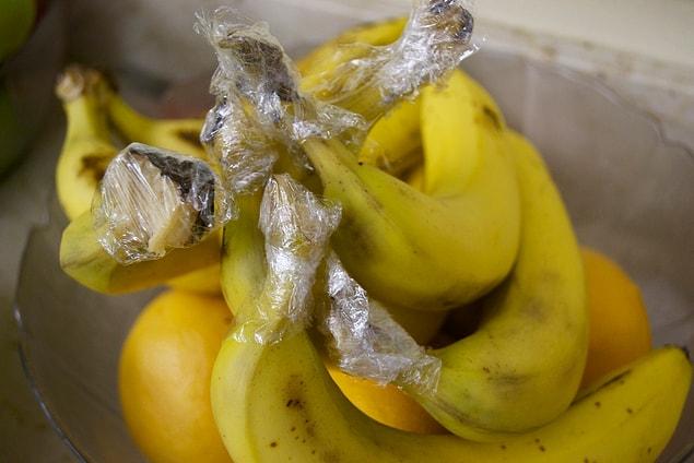 8. Bananas don't have to get mushy anymore!