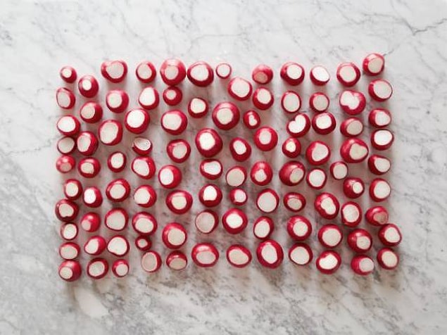 5. 100 Radishes = 100 calories