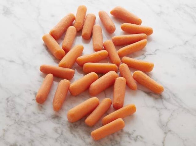 8. 28 mini carrot = 100 calories