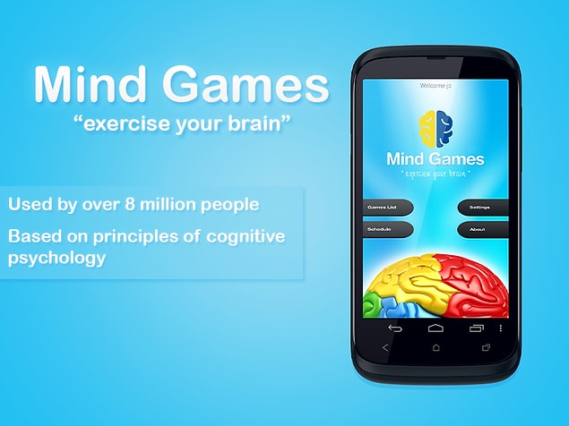 5. Mind Games'in size ne zaman zihin idmanı yapmanız gerektiğini hatırlatan bir fonksiyonu da var.