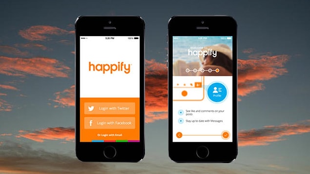 6. Hem zihnini geliştirirken hem daha pozitif bir insan olmanı sağlamak için ise, Happify var.