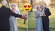 Hayallerindeki Düğün Fotoğrafını Çektirebilmek İçin 70 Sene Bekleyen İnanılmaz Çift
