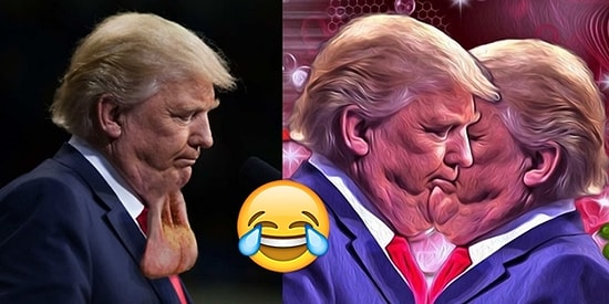 Gıdısından Hiç Haz Etmeyen Trump'ın Photoshop Ustalarından Nasibini Aldığı 19 Kare