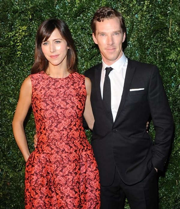 3. Бенедикт Камбербэтч и Софи Хантер