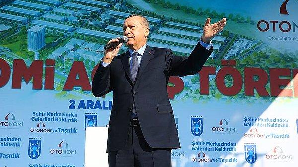 Erdoğan ayrıca faizin düşürülmesi gerektiğini de tekrarladı.