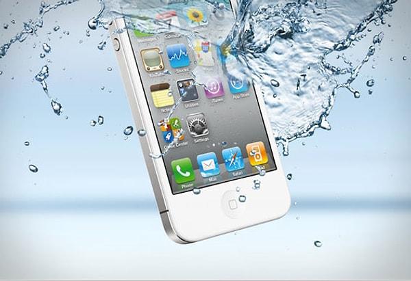 En büyük problemlerimizden suya düşen telefonlar!