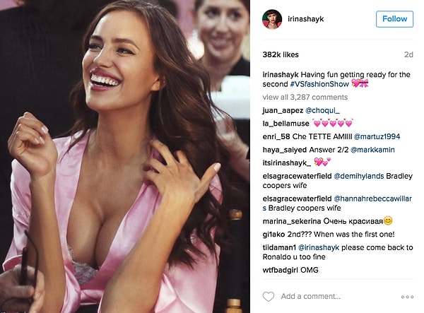 3. 30-летняя красотка впервые приняла участие в шоу популярного бренда Victoria's Secret