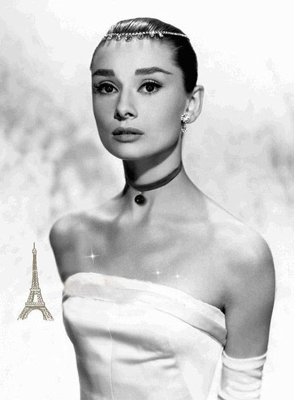 В 60-х они снова возвращаются после того, как во время съемок чокер надевает сама... Одри Хепбёрн.