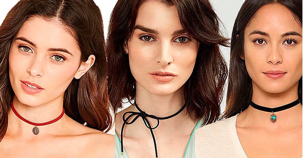 Внимание-внимание, мода на короткие ожерелья "чокеры" возвращается!