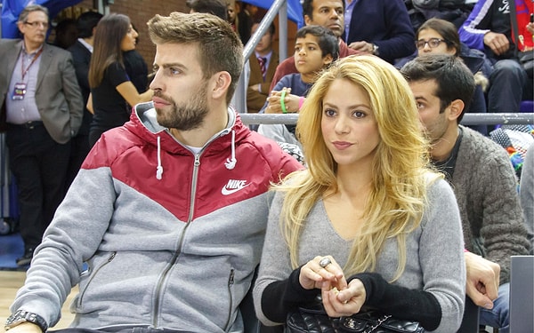 1. Шакира и Жерар Пике