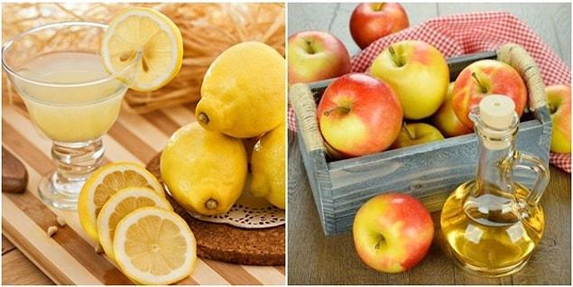 9. Relying on acidic foods such as vinegar or lemon!