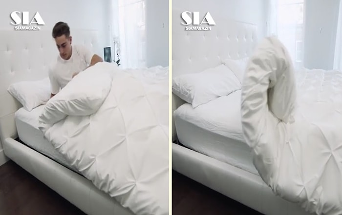 Üşengeçler İçin Kendi Kendini Toplayan Yatak