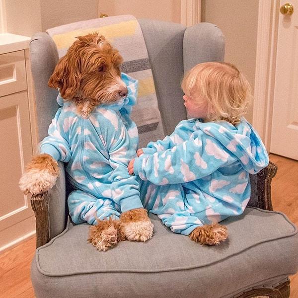 Pijamaları da!