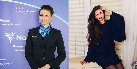 Анна Гурина - самая красивая стюардесса России по итогам ежегодного конкурса!