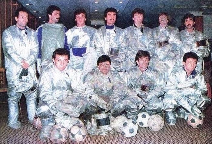 "Uzay Takımı Beşiktaş": 1987 Yılında Dinamo Kiev Maçı Öncesi Çekilen Fotoğrafın Öyküsü