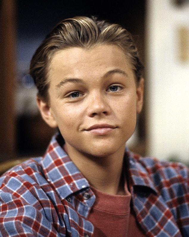 24. 17y-ear-old Leonardo DiCaprio, 1991.