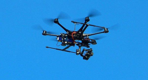 Uygulamayı geliştirmek için dronelar kullanılacak!