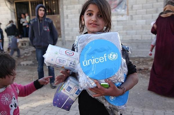 UNICEF, Birleşmiş Milletler bütçesinden pay almıyor, bütün geliri gönüllü katkılardan oluşuyor.