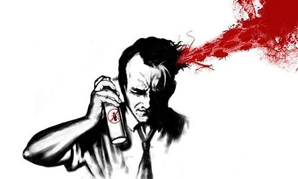 9. Что и у тебя есть тараканы в голове