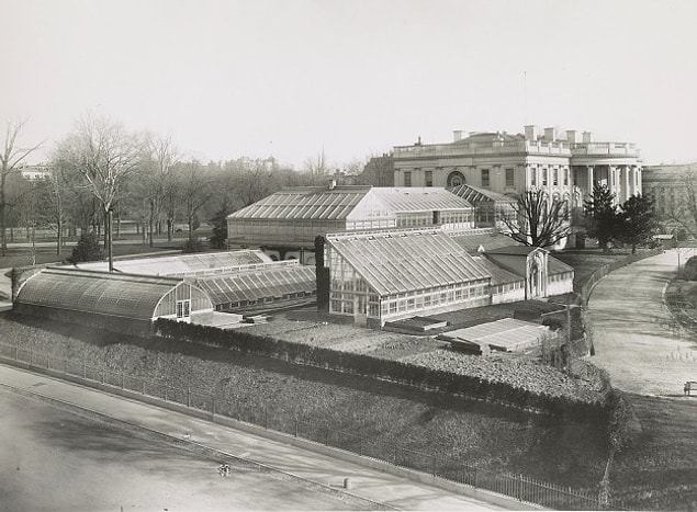 9. The West Wing didn’t exist until 1902 when Teddy Roosevelt had it built to replace an extensive network of decorative greenhouses.