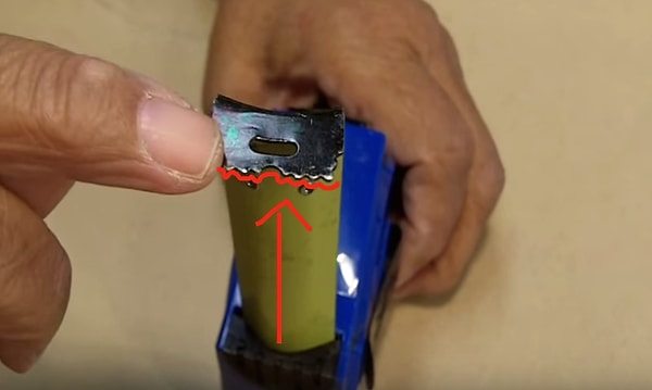 8. А что насчет зазубренного конца?