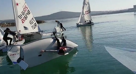 Yelken Milli Takımından Alışılagelmişin Dışında Bir Mannequin Challenge Videosu