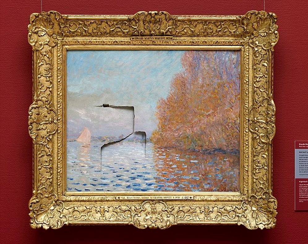 35.5 Milyon TL Değerindeki Monet Tablosunu Bir Yumrukla Parçalayan 'Gözü Dönmüş' Adam