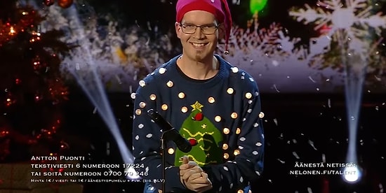 Finlandiya Yetenek Yarışmasını Ellerinden Çıkardığı Ses ile Kazanan Adam: Antton Puonti