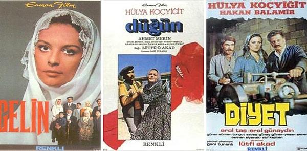 20. Gelin (1973) - Düğün (1973) - Diyet (1974) üçlemesi