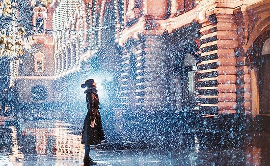 Новогодняя Москва - зимняя сказка в волшебных фотографиях