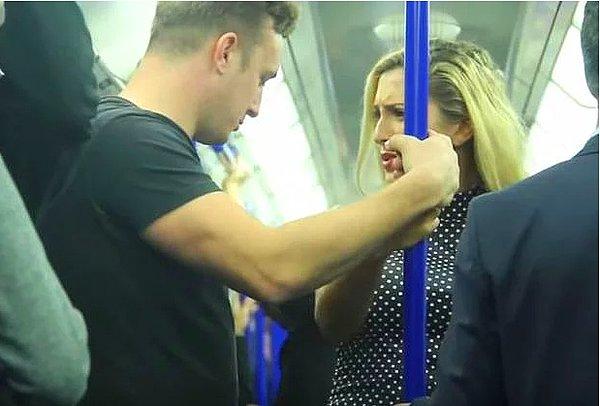13. Tıklım tıklım metrobüslerde, yılbaşı eğlencelerinde meydanlarda kadınları taciz etmeyin, yaygın tabirle "dayamayın", buna hakkınız yok.