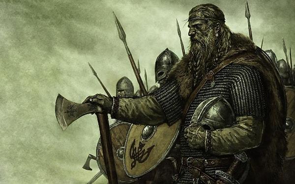 3. 8. yüzyılda Danimarka kralı Harald, yaşlı bir adamken ölüp Valhalla’ya gidememekten korkuyordu...