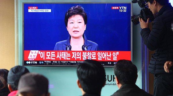 Güney Kore'nin ilk kadın devlet başkanı
