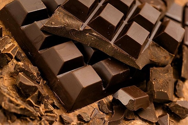 5. Cheese and bitter chocolate protect your teeth against cavity.