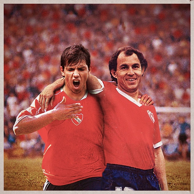 5. Kun Agüero - Ricardo Bochini