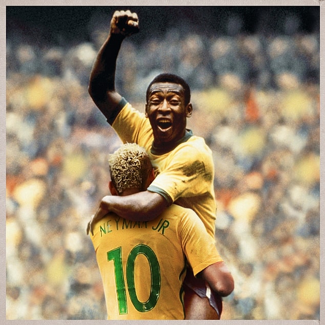 6. Neymar - Pele
