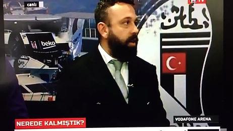 Patlama Anı: Beşiktaş TV Canlı Yayındayken Vodafone Arena