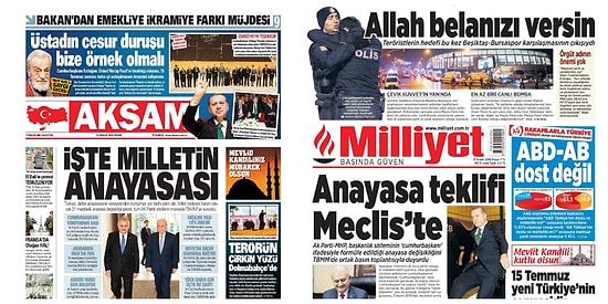 Gazetelerde Bugün | 11 Aralık Pazar