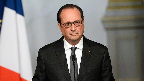 Fransa Cumhurbaşkanı Hollande:"Fransa, yaşadığı bu yeni sıkıntı karşısında Türkiye'ye tam destek vermektedir"