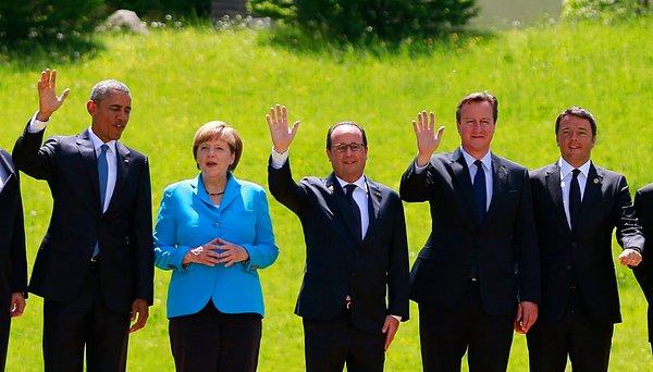 1. 2016'yı Özetleyen Kare: Merkel Hariç Hepsi Gitti