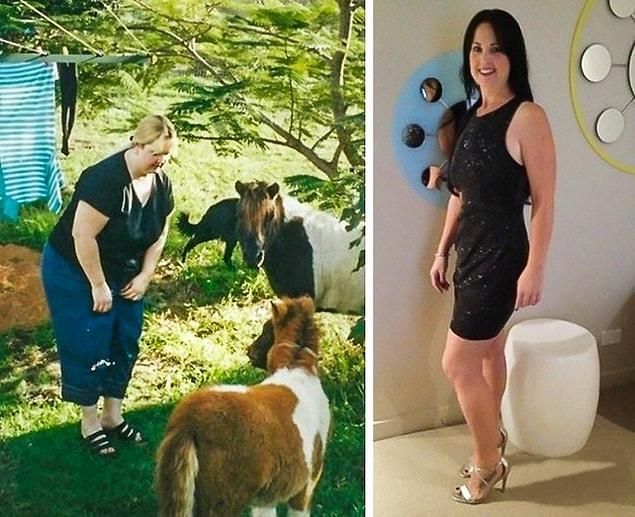 2. This woman managed to lose 125 lbs (56 kg) in 12 years.